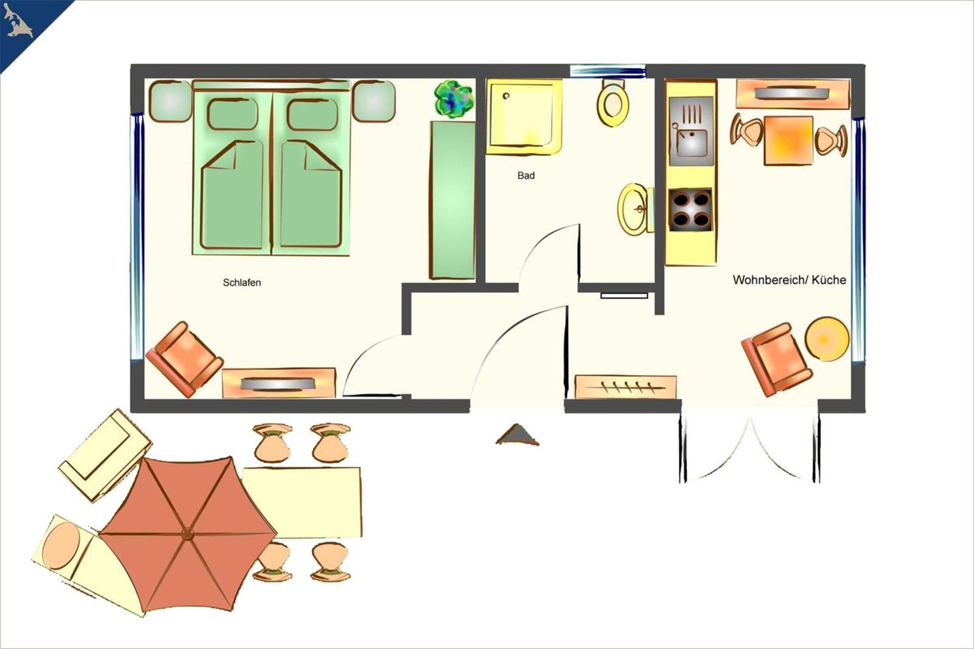 Villa Doris Bng 8 Hanau เฮริงสดอร์ฟ ภายนอก รูปภาพ